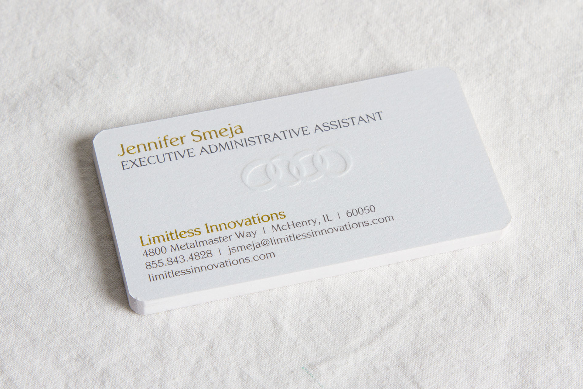 Limitless Innovations Business Cards Front